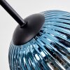 Koyoto Plafonnier, Boule lumineuse 77.5 cm Bleu, Or, Vert, 6 lumières