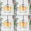 Koyoto Suspension, Boule lumineuse, Suspension Ambre, Clair, 1 lumière
