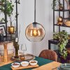 Koyoto Suspension, Boule lumineuse, Suspension 25 cm Ambre, Clair, 1 lumière