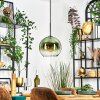 Koyoto Suspension, Boule lumineuse, Suspension 25 cm Vert, Clair, 1 lumière