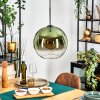 Koyoto Suspension, Boule lumineuse, Suspension 30 cm Vert, Clair, 1 lumière