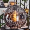 Koyoto Suspension, Boule lumineuse, Suspension 30 cm Fumé, 1 lumière