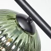 Chehalis Plafonnier, Boule lumineuse Bleu, Vert, Cuivré, 5 lumières