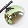 Chehalis Plafonnier, Boule lumineuse Bleu, Chrome, Vert, Clair, Cuivré, Fumé, 5 lumières