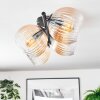 Koyoto Plafonnier, Boule lumineuse Ambre, Clair, 4 lumières