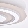 Lidor Plafonnier LED Sable, Blanc, 1 lumière