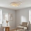 Marluk Plafonnier LED Chrome, Sable, Blanc, 1 lumière