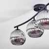 Ripoll Plafonnier, Boule lumineuse Fumé, 4 lumières