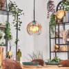 Koyoto Suspension, Boule lumineuse, Suspension Ambre, Clair, 1 lumière