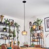 Koyoto Suspension, Boule lumineuse, Suspension Ambre, Clair, 1 lumière