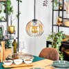 Koyoto Suspension, Boule lumineuse, Suspension Ambre, Clair, 1 lumière