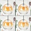 Koyoto Suspension, Boule lumineuse, Suspension Ambre, Clair, 1 lumière