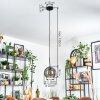Koyoto Suspension, Boule lumineuse, Suspension Fumé, 1 lumière