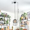 Koyoto Suspension, Boule lumineuse, Suspension Fumé, 1 lumière