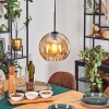 Koyoto Suspension, Boule lumineuse, Suspension Ambre, 1 lumière