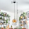 Koyoto Suspension, Boule lumineuse, Suspension Ambre, 1 lumière