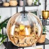 Koyoto Suspension, Boule lumineuse, Suspension Ambre, 1 lumière