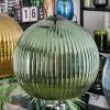 Koyoto Suspension, Boule lumineuse, Suspension Bleu, Or, Vert, Cuivré, 4 lumières