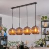 Koyoto Suspension, Boule lumineuse, Suspension Cuivré, 4 lumières