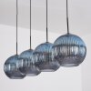 Koyoto Suspension, Boule lumineuse, Suspension Bleu, 4 lumières
