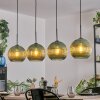 Koyoto Suspension, Boule lumineuse, Suspension Vert, 4 lumières