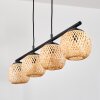 Basto Suspension, Boule lumineuse, Suspension Écru, 4 lumières