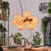 Basto Suspension, Boule lumineuse, Suspension Écru, 8 lumières