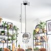 Koyoto Suspension, Boule lumineuse, Suspension 20 cm Clair, Fumé, 1 lumière