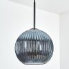 Koyoto Suspension, Boule lumineuse, Suspension Bleu, 1 lumière