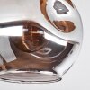 Sernadelo Plafonnier, Boule lumineuse Écru, Noir, 2 lumières