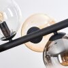 Gastor Suspension, Boule lumineuse, Suspension Ambre, Clair, Fumé, 8 lumières