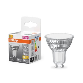 Luminaires Osram GU10 6.5 Watt 620 Lumen