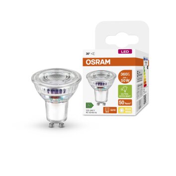 Luminaires Osram GU10 2 Watt blanc chaud 360 Lumen