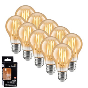 E27 LED 7 Watt blanc chaud 630 Lumen