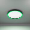 Plafonnier Eglo MONTEMORELOS-Z LED Noir, 1 lumière, Changeur de couleurs