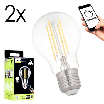 E27 LED 6 Watt blanc chaud dimmable 806 Lumen