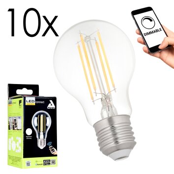 E27 LED 6 Watt blanc chaud dimmable 806 Lumen