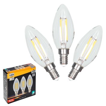 E14 LED 4 Watt blanc chaud 470 Lumen