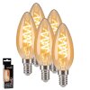 E14 LED 4 Watt blanc chaud dimmable 220 Lumen