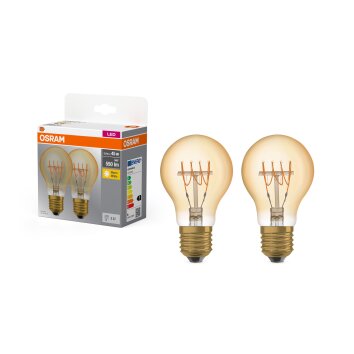 Luminaires Osram E27 LED 5.9 Watt blanc chaud 550 Lumen