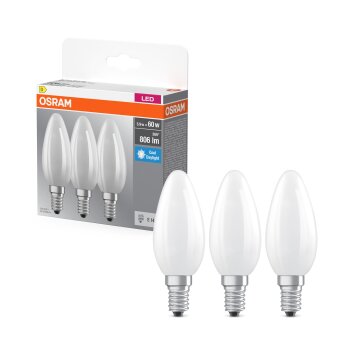 Luminaires Osram E14 LED 5.9 Watt blanc lumière du jour 806 Lumen