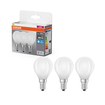 Luminaires Osram E14 5.9 Watt blanc lumière du jour 806 Lumen