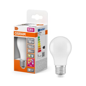 Luminaires Osram E27 LED 8.8 Watt blanc lumière du jour 806 Lumen