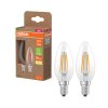 Luminaires Osram E14 2.2 Watt blanc chaud 470 Lumen