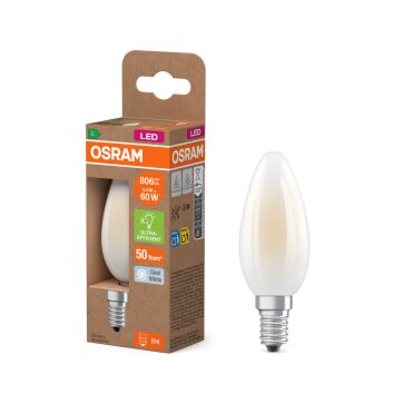 Luminaires Osram E14 3.8 Watt blanc neutre 806 Lumen