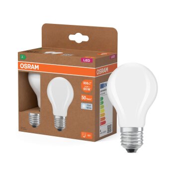 Luminaires Osram E27 3.8 Watt blanc neutre 806 Lumen