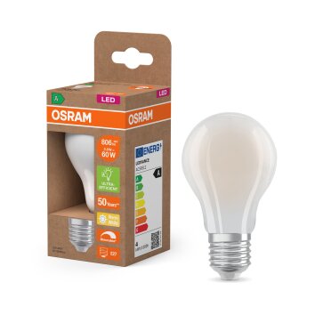 Luminaires Osram E27 3.8 Watt blanc chaud dimmable 806 Lumen