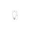 Luminaires Osram E27 LED 4 Watt blanc chaud dimmable 470 Lumen