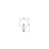 Luminaires Osram E27 LED 2.8 Watt 250 Lumen