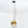 Koyoto Suspension, Boule lumineuse, Suspension 12 cm Or, Clair, 1 lumière
